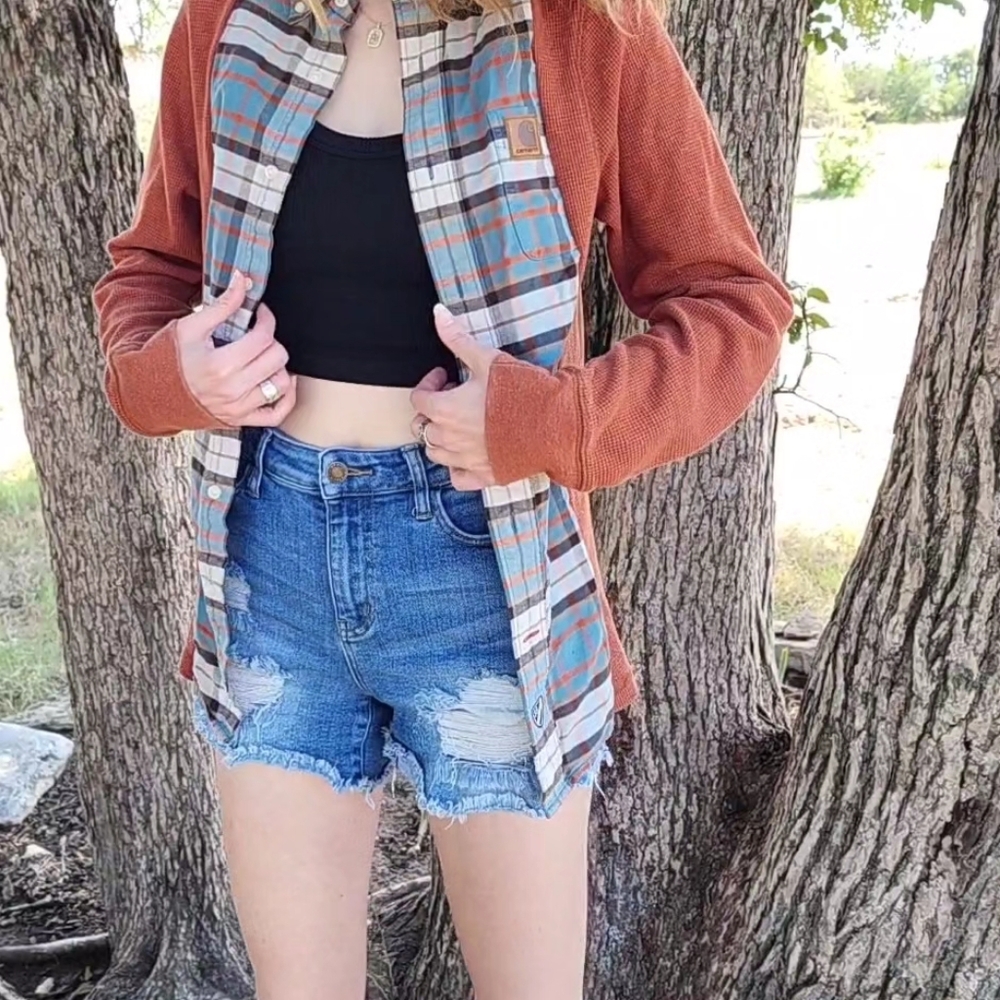 Reworked Flannel Button up